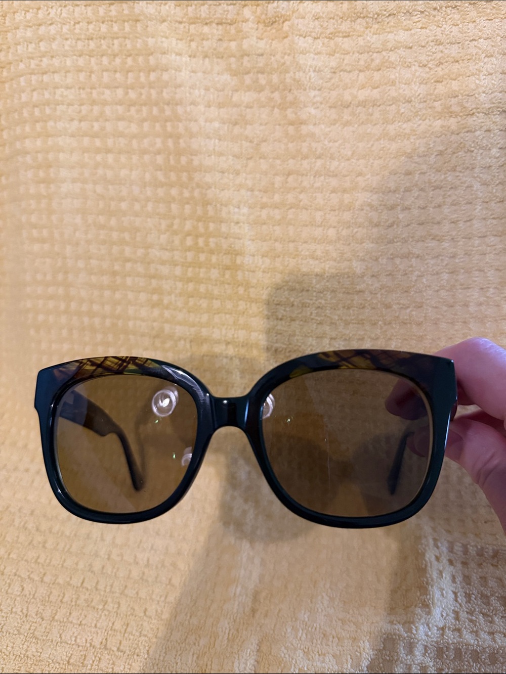 Kirklands brown/green Frame Sunglasses with Brown Lenses